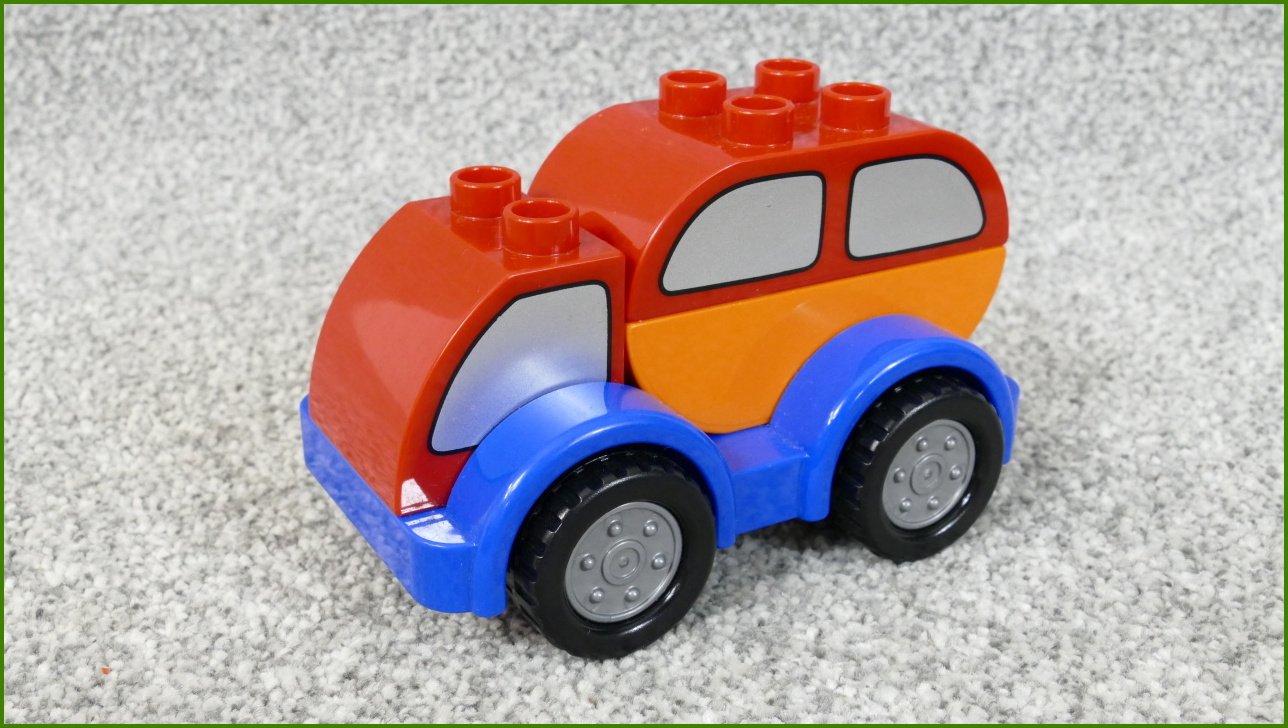 Lego Duplo autíčko z kostek