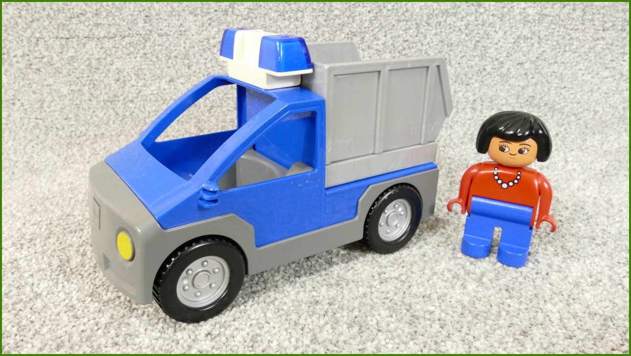 Lego Duplo auto s vyklápěcí korbou