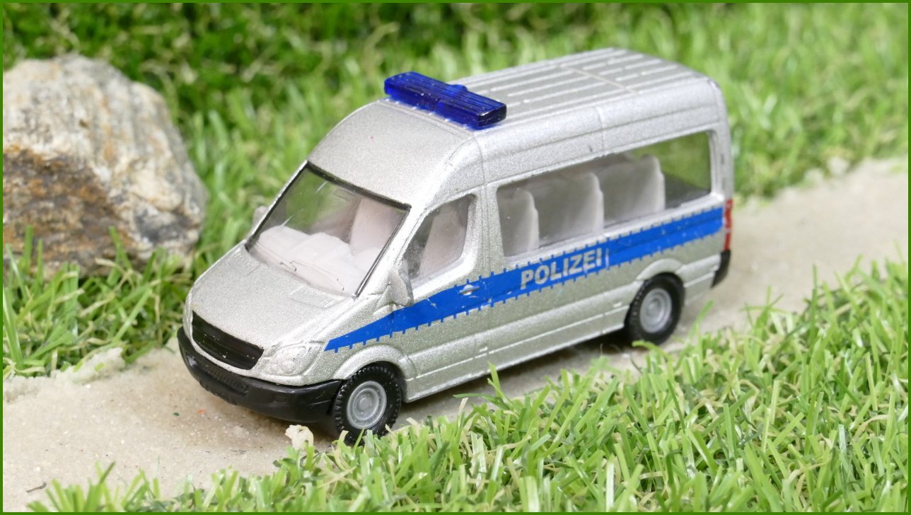 Angličák Siku Autíčko Policejní Dodávka