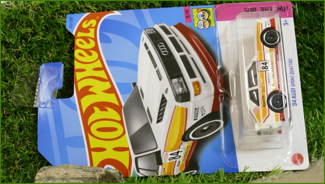Angličák Model Autíčka Hot Wheels ´84 Audi Sport Quattro (HW THE ´80S)