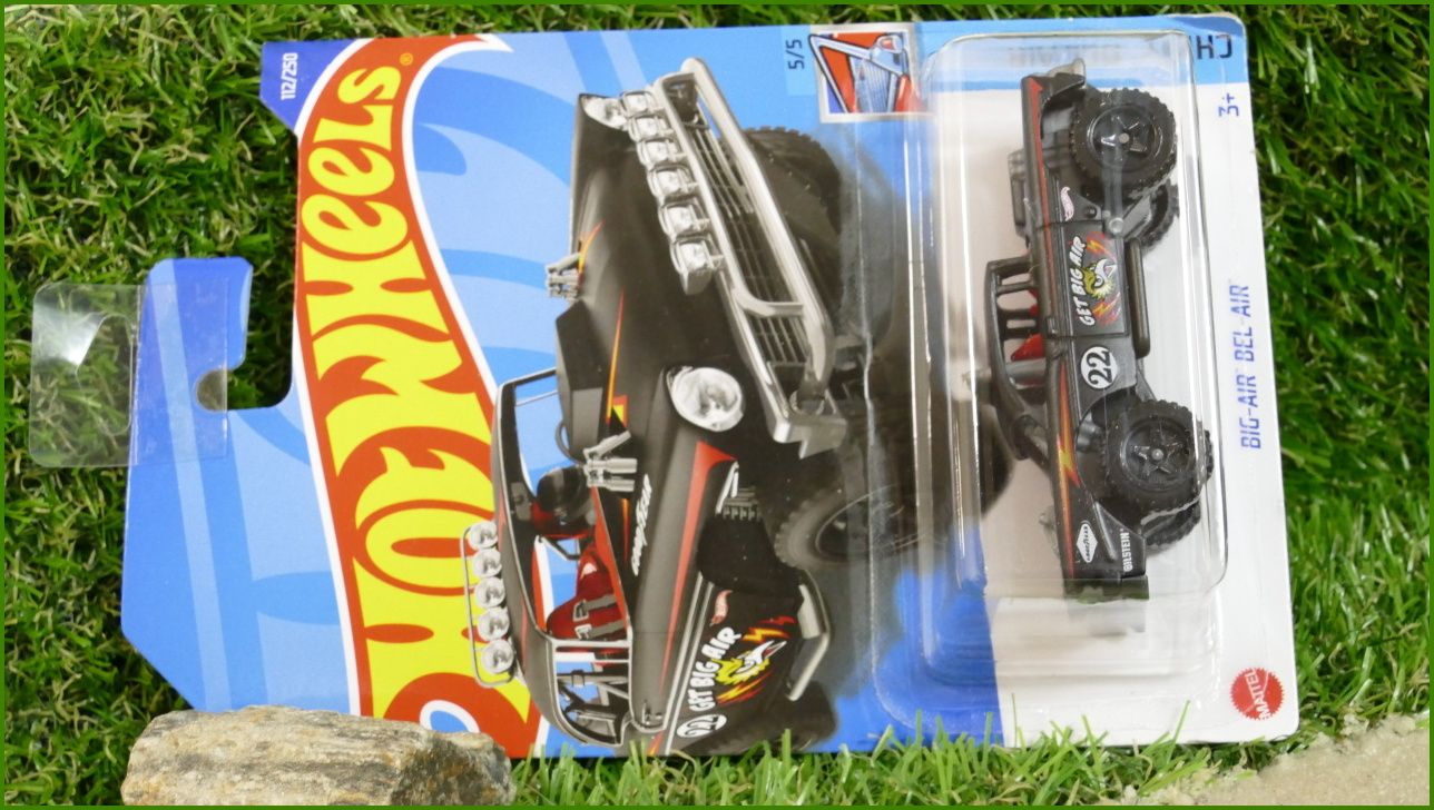 Angličák Model Autíčka Hot Wheels Big-Air Bel-Air (CHEVY BEL AIR)