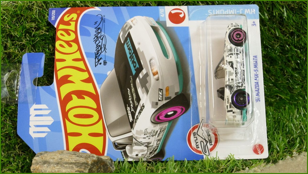 Angličák Model Autíčka Hot Wheels ´91 Mazda MX-5 Miata (HW J-IMPORTS)