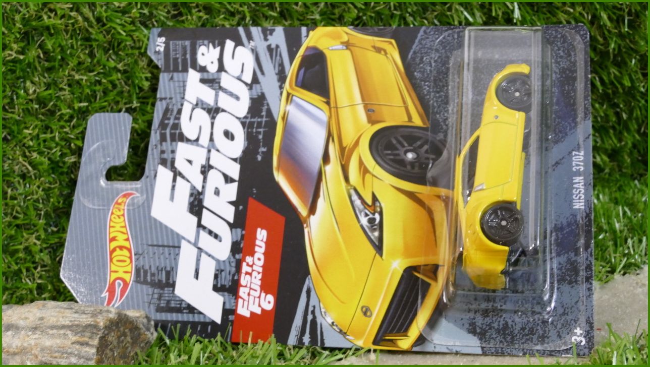 Angličák Model Autíčka Hot Wheels Nissan 370Z - Fast and Furious