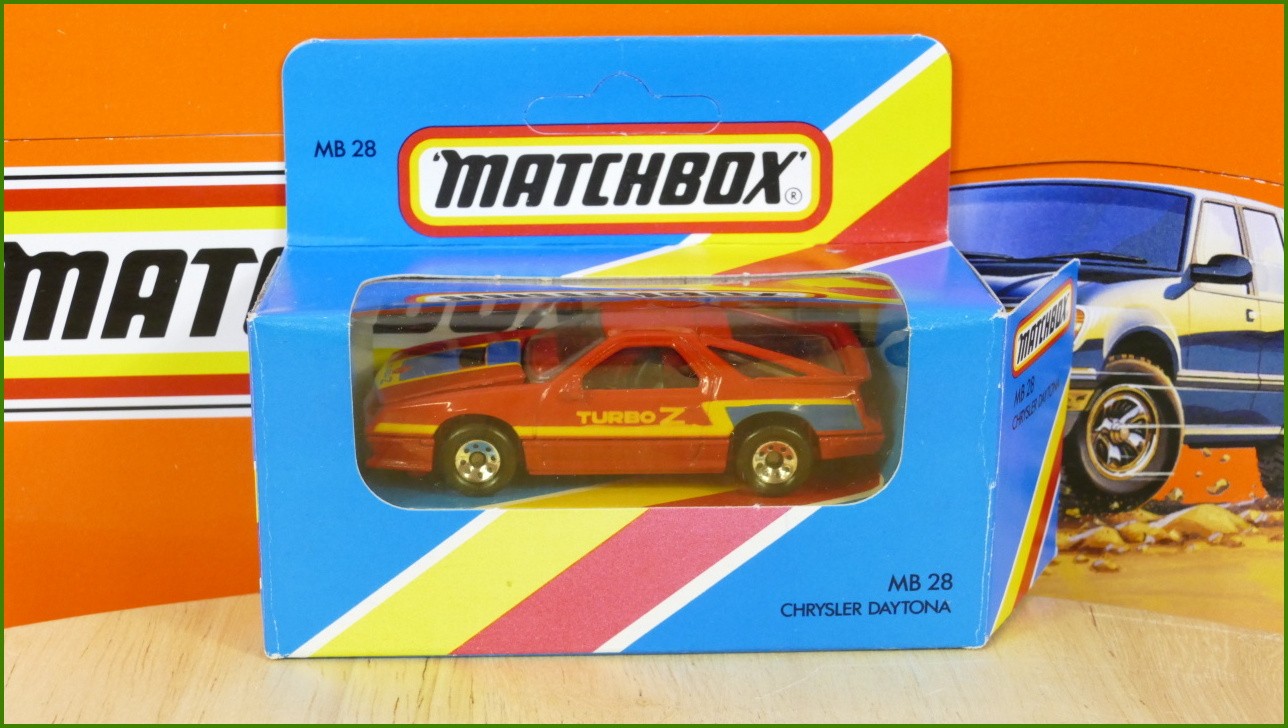 Angličák Autíčko Matchbox (Made in Macau) MB 28 - 1984 Dodge Daytona Turbo Z