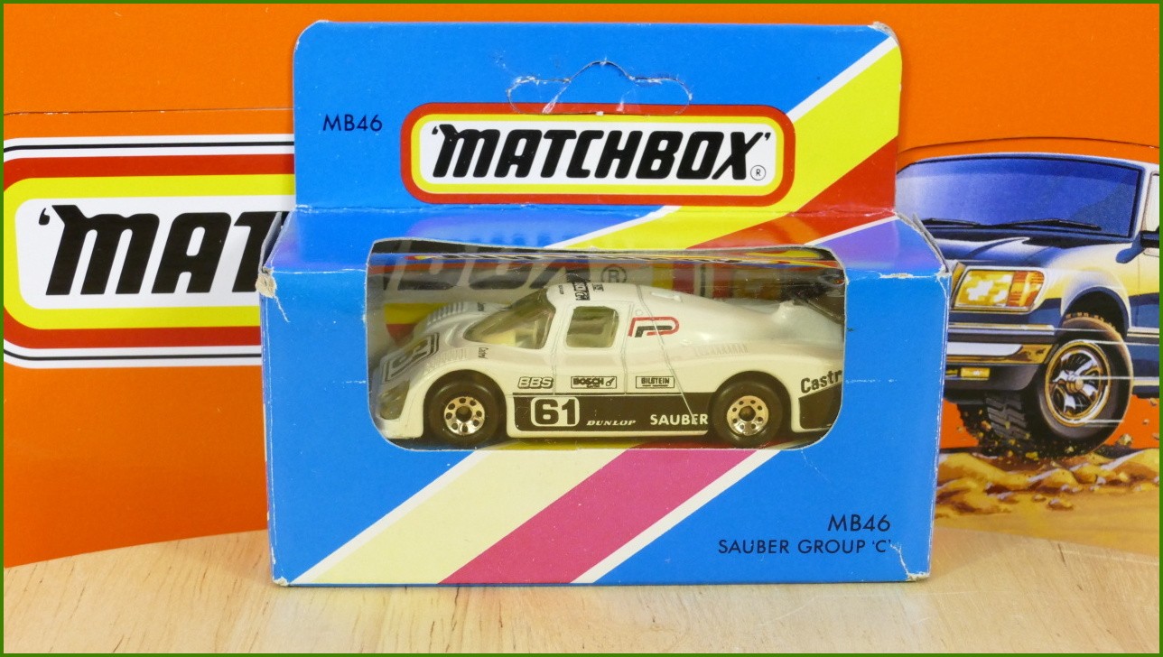 Angličák Autíčko Matchbox (Made in Macau) MB 46 - Sauber Group ´C´