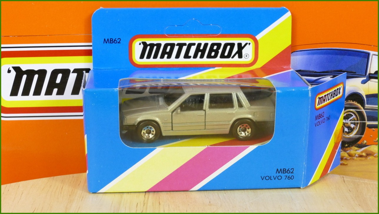 Angličák Autíčko Matchbox MB 62 - Volvo 760