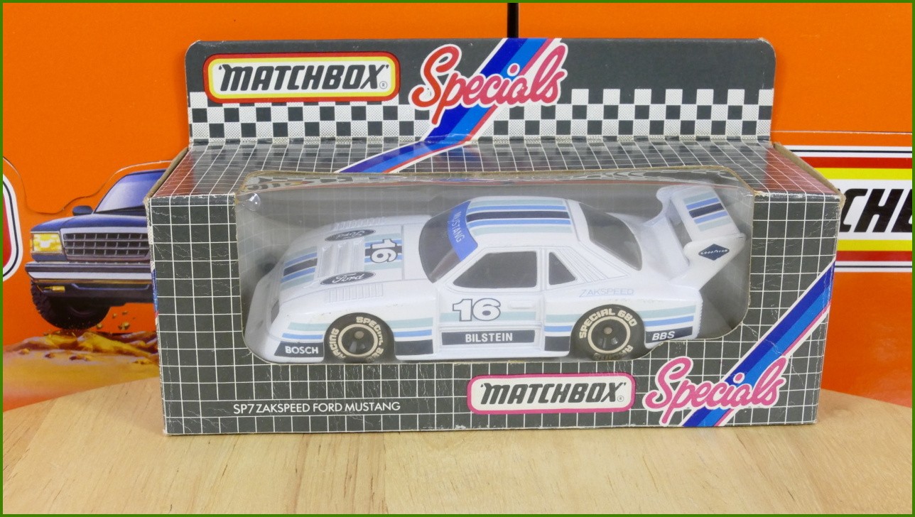 Angličák Autíčko Matchbox Specials SP7 - Zakspeed Ford Mustang