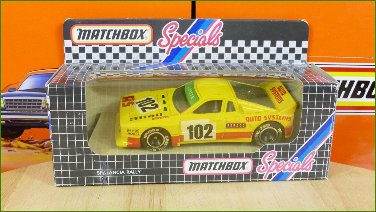 Angličák Autíčko Matchbox Specials SP6 - Lancia Rally