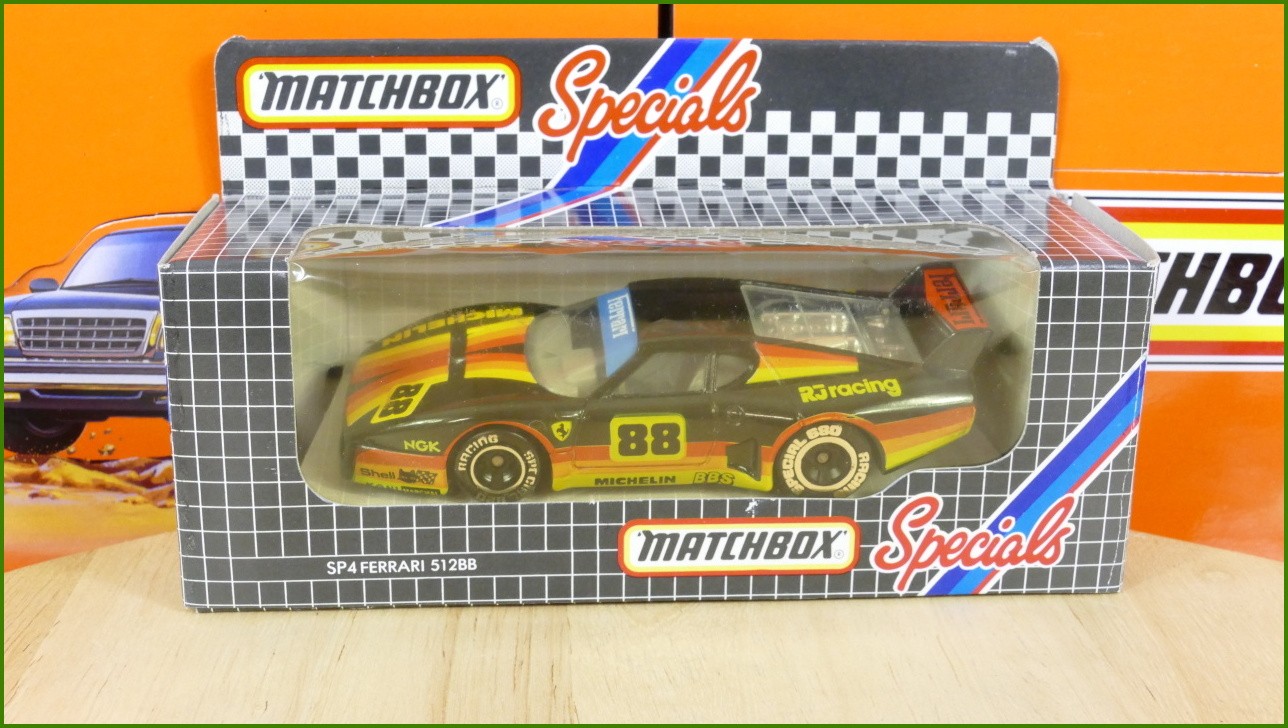 Angličák Autíčko Matchbox Specials SP4 - Ferrari 512 BB
