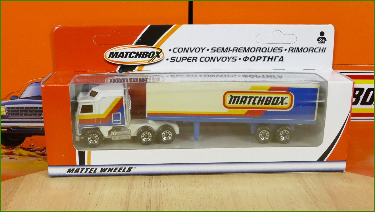 Model Matchbox (Made in Macau) Convoy Kenworth - Matchbox Trailer