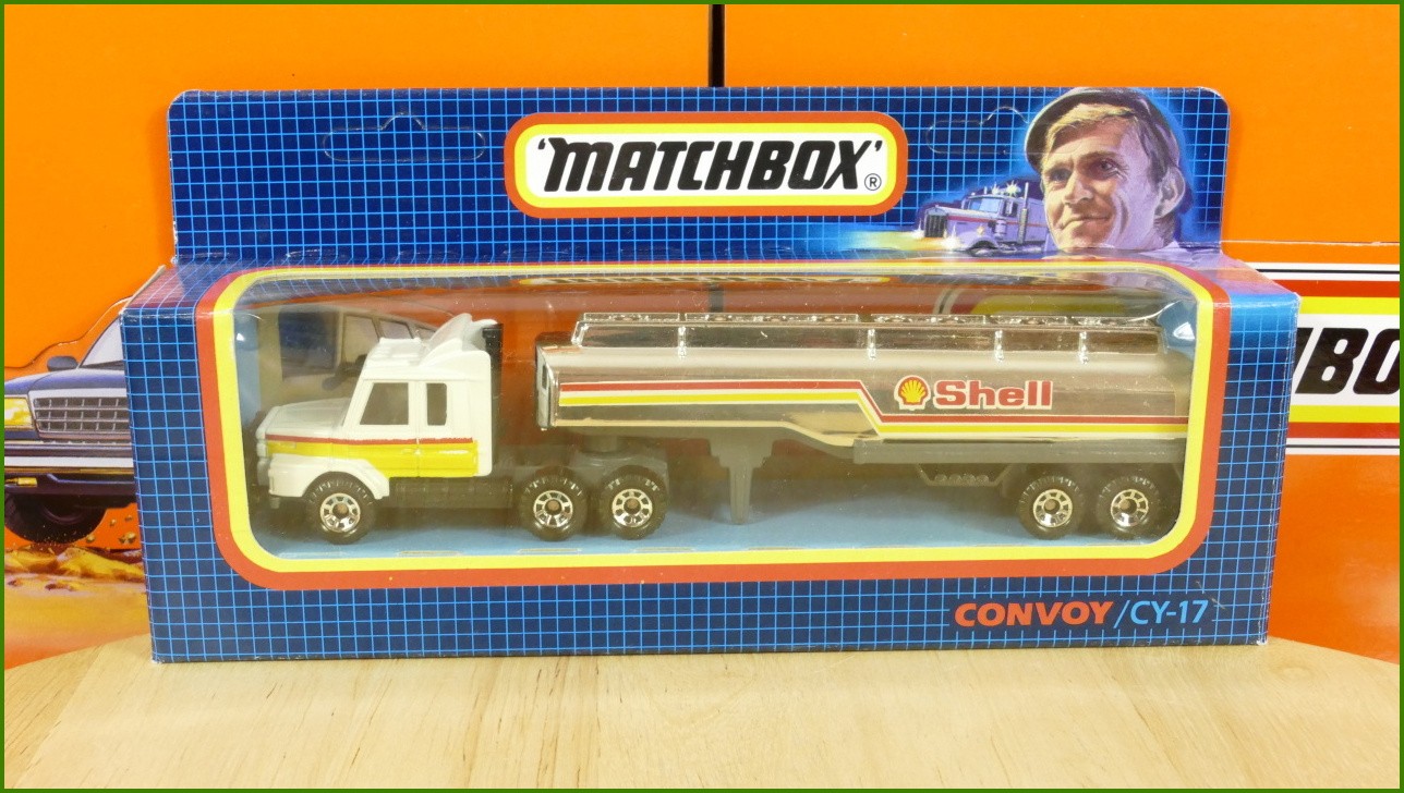 Model Matchbox Convoy CY-17 - Scania T142 - Shell Tanker Trailer