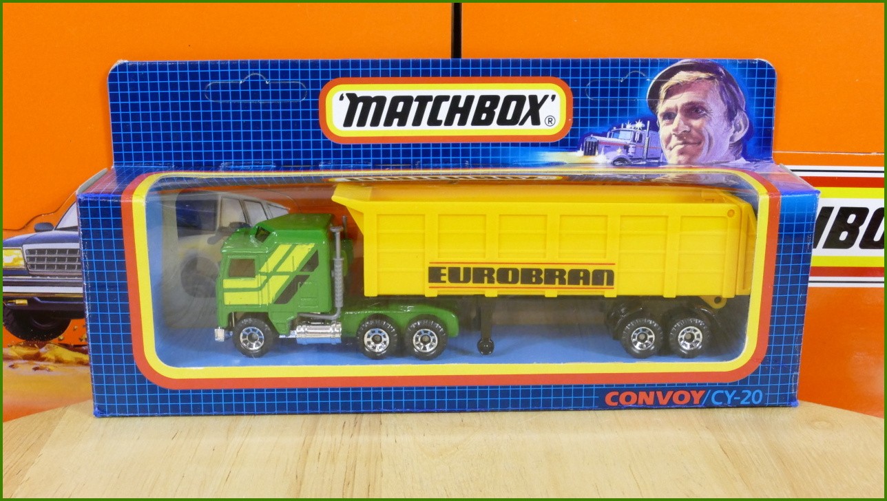 Model Matchbox Convoy CY-20 - Kenworth - Eurobran Trailer