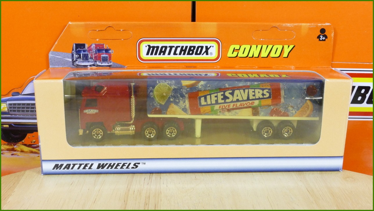 Model Matchbox Convoy Kenworth - Life Savers Trailer