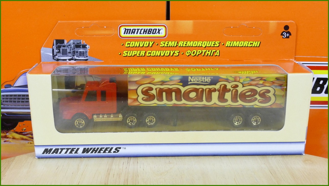 Model Matchbox Convoy Scania - Nestlé Smarties Trailer