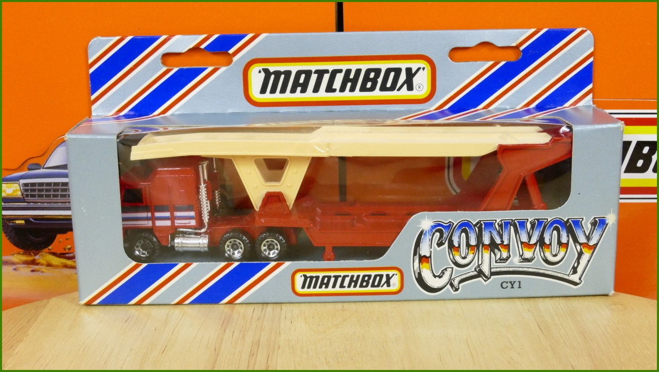 Model Matchbox Convoy CY 1 - Kenworth - Car Transport Trailer