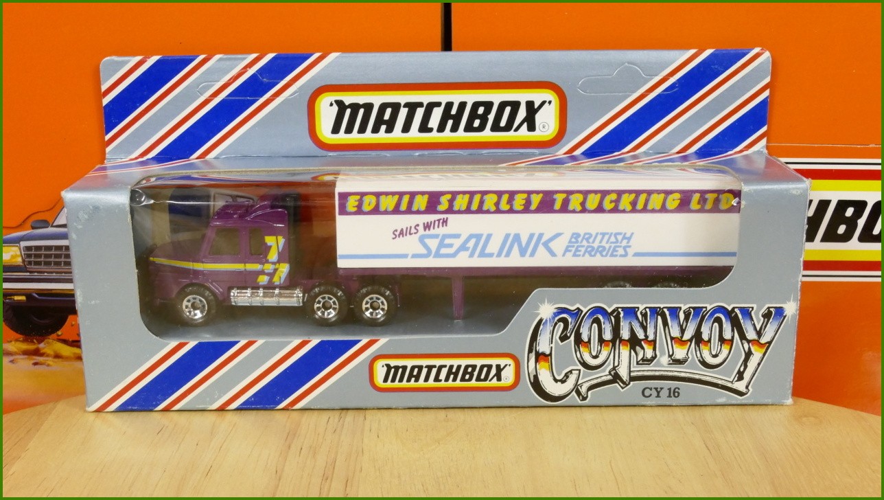 Model Matchbox Convoy CY 16 - Scania - Sealink Trailer