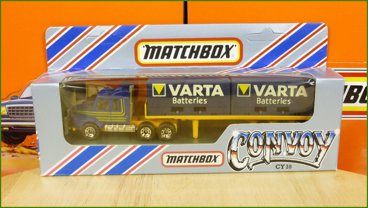 Model Matchbox Convoy CY 18 - Scania - Varta Trailer