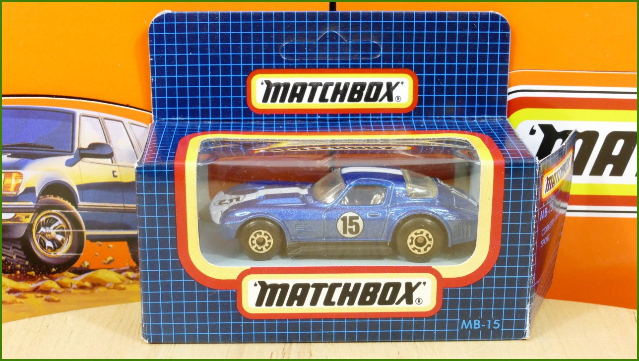 Matchbox Model MB-15 - Corvette Grand Sport