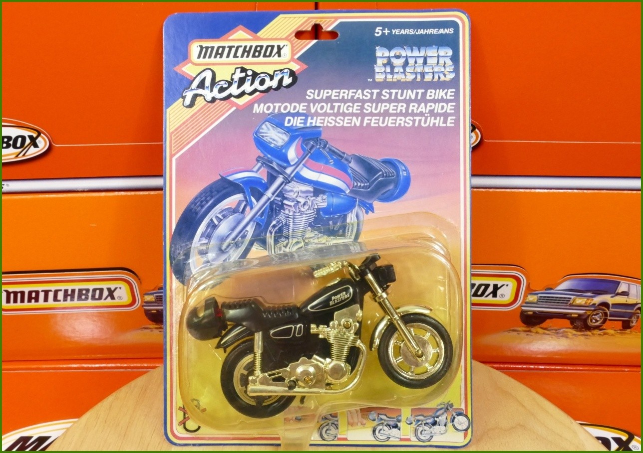Matchbox Action Power Blasters Motorka