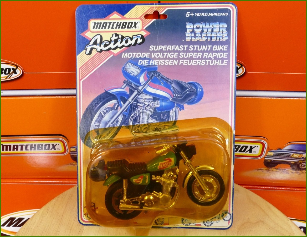 Matchbox Action Power Blasters Motorka