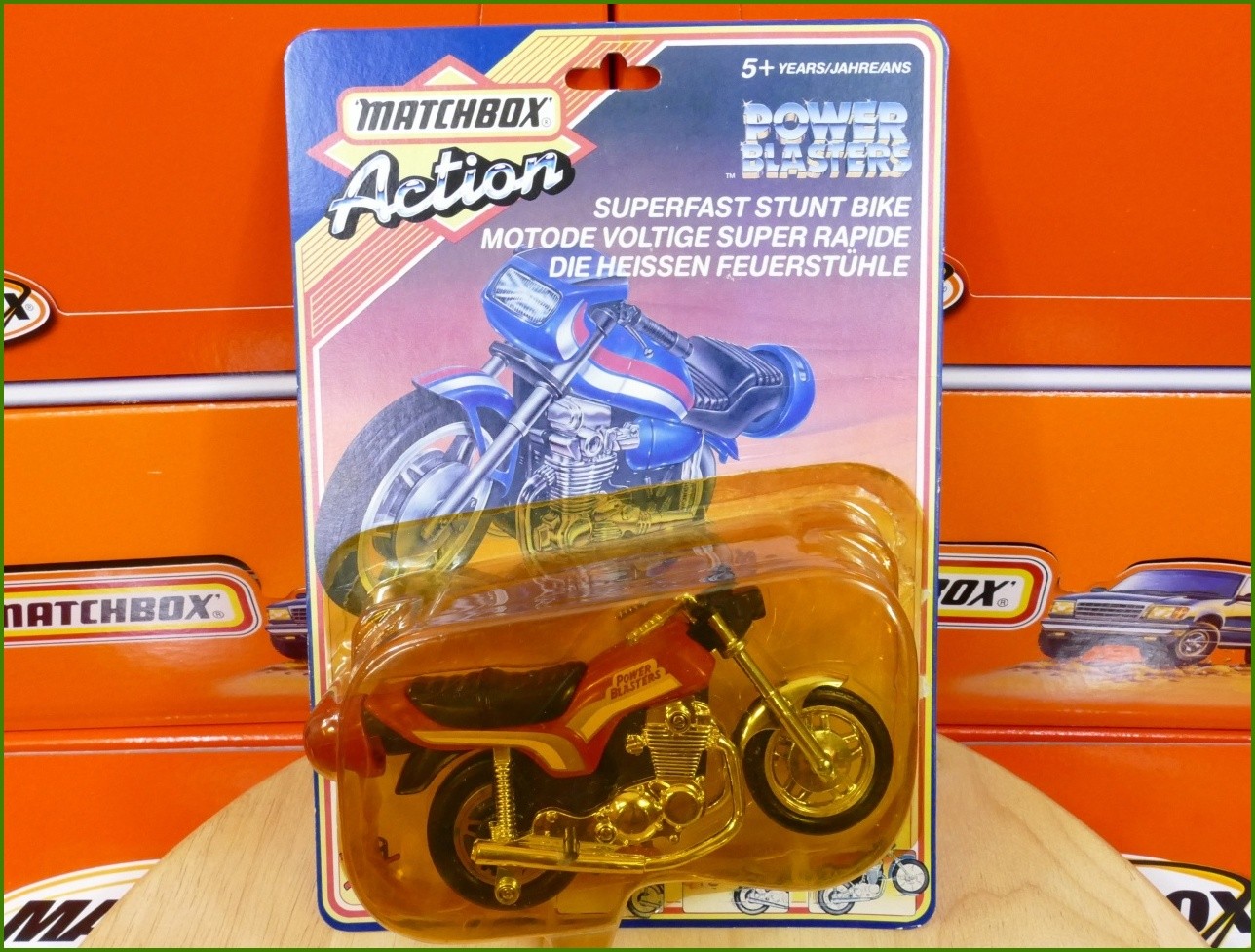 Matchbox Action Power Blasters Motorka