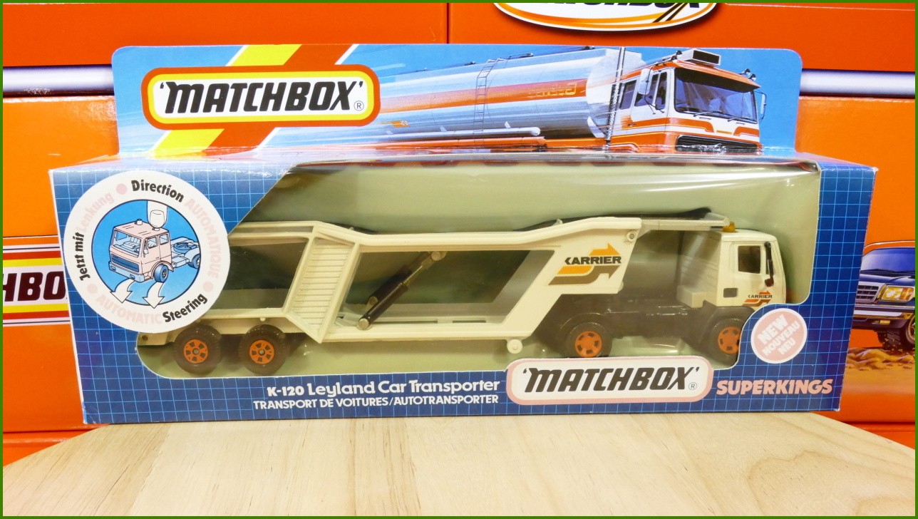 Matchbox Superkings K-120 Leyland Car Transporter