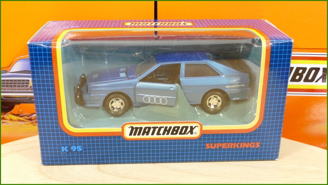 Model Autíčka Matchbox Superkings - K 95 - Audi Quattro