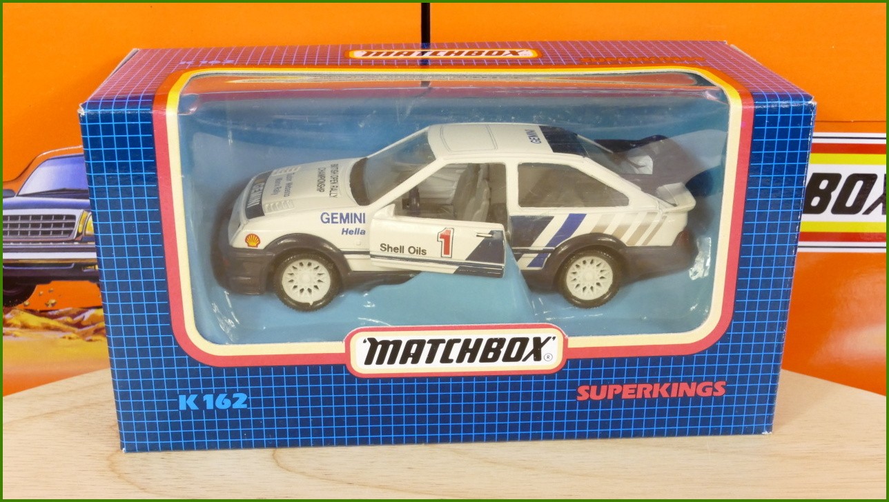 Model Autíčka Matchbox Superkings - K 162 - Sierra RS 500 Cosworth