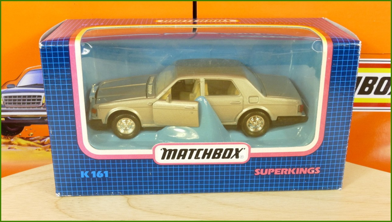 Model Autíčka Matchbox Superkings - K 161 - Rolls-Royce Silver Spirit