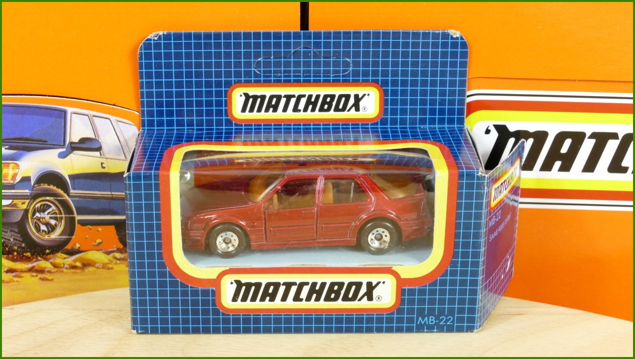 Angličák Matchbox MB-22 - Saab 9000 Turbo