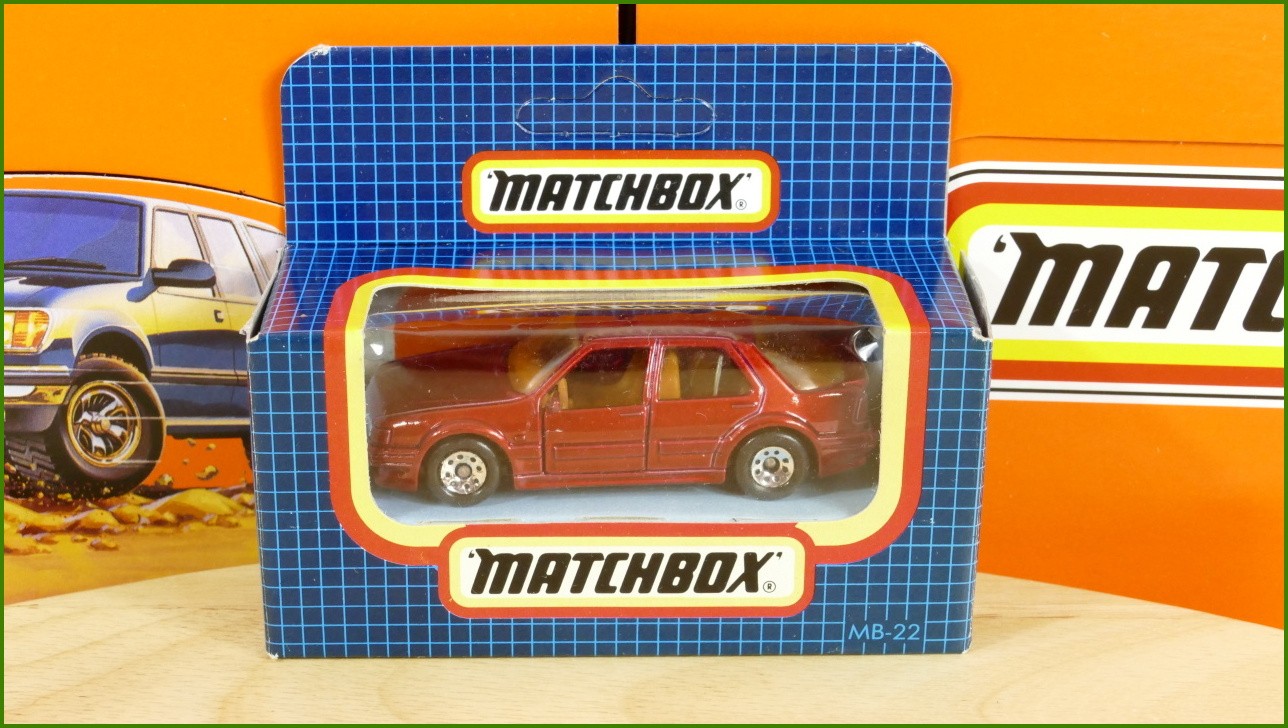 Angličák Matchbox MB-22 - Saab 9000 Turbo