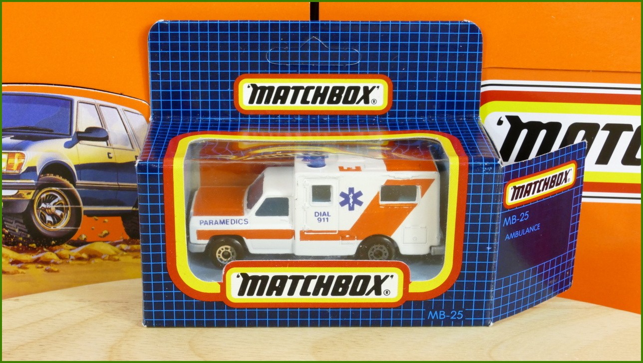 Angličák Matchbox MB-25 - Ambulance