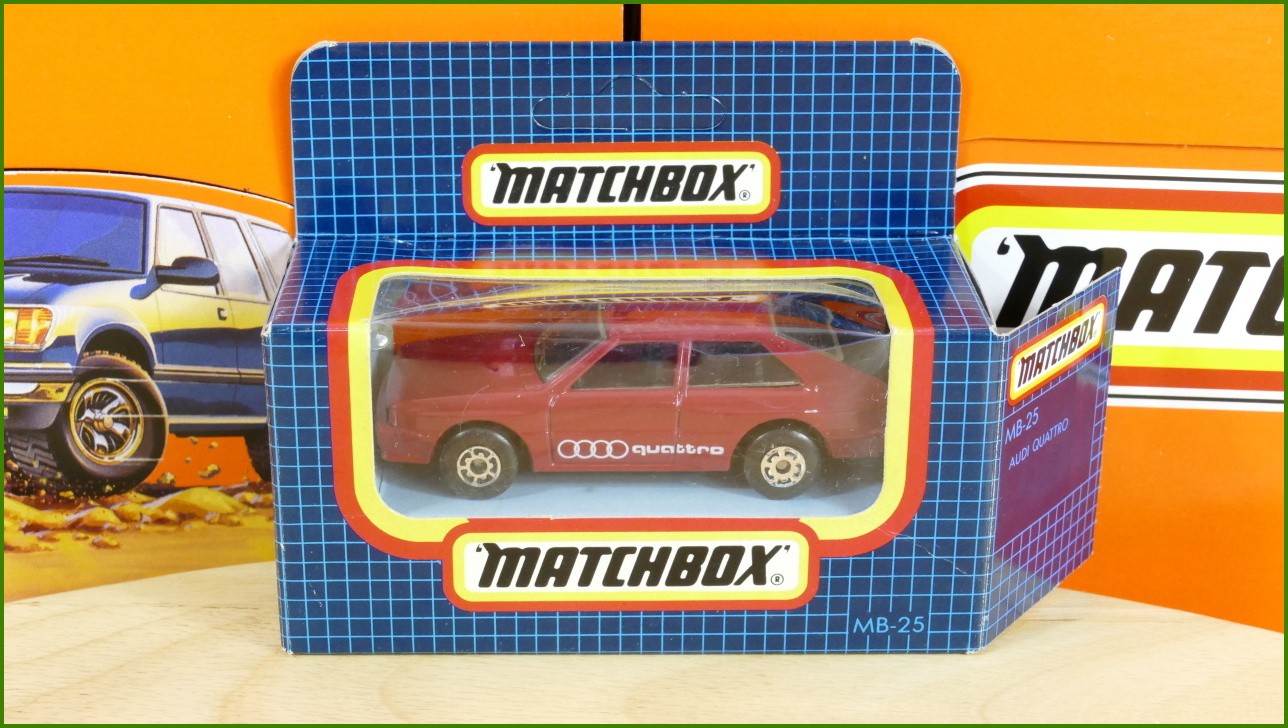 Angličák Matchbox MB-25 - Audi Quattro