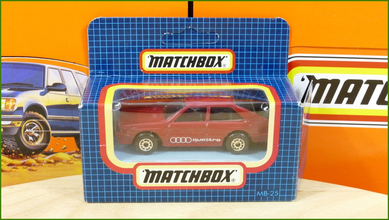 Angličák Matchbox MB-25 - Audi Quattro