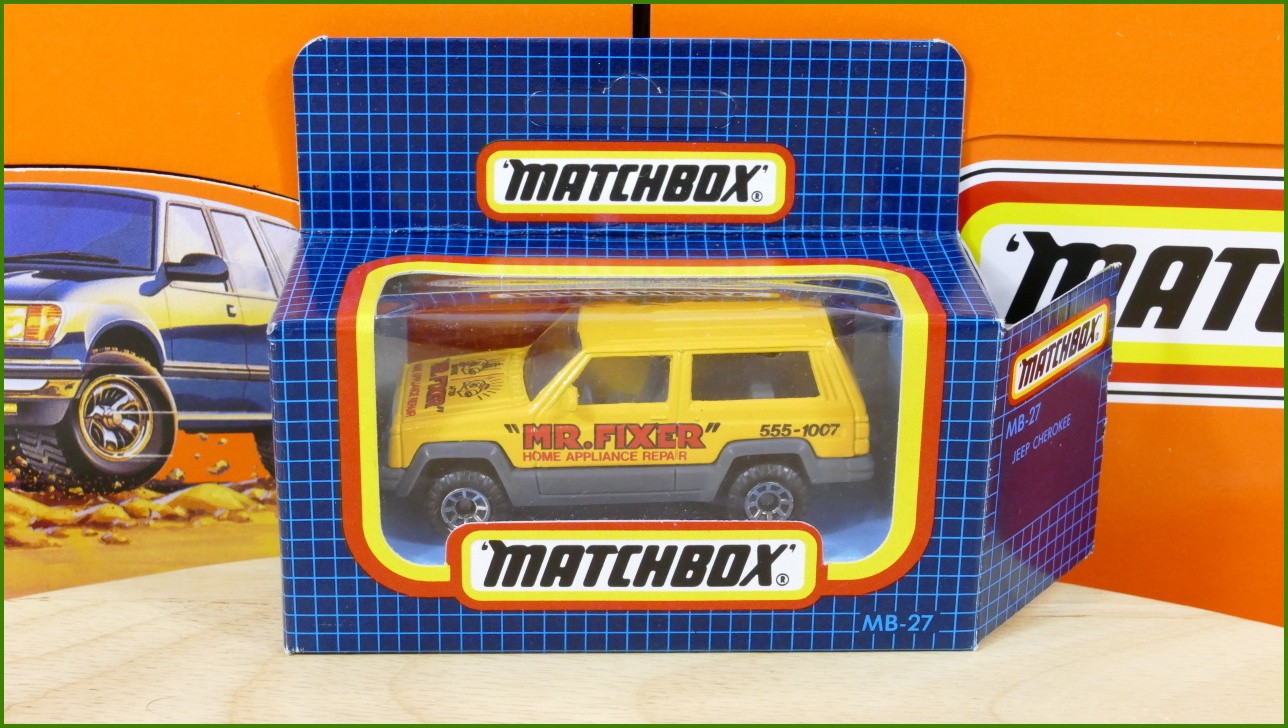 Angličák Matchbox MB-27 - Jeep Cherokee