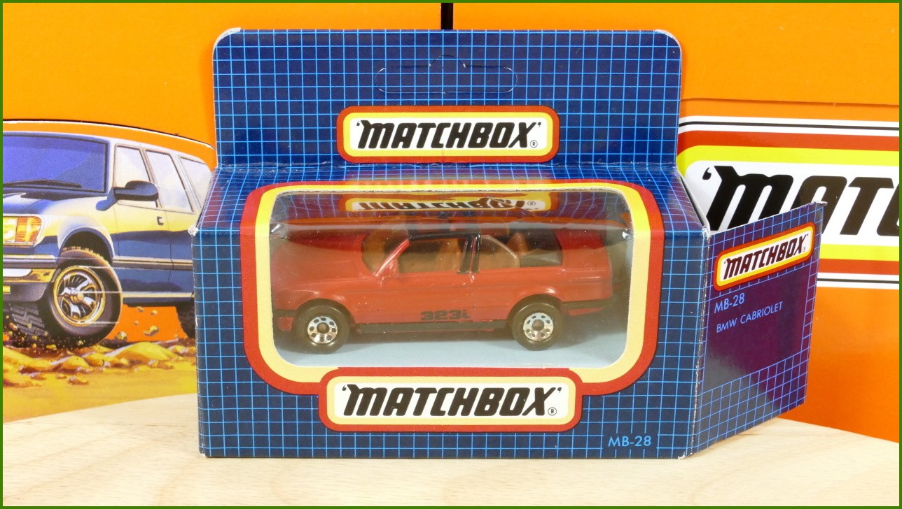 Angličák Matchbox MB-28 - BMW Cabriolet