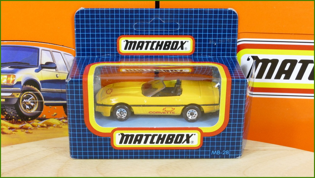 Angličák Matchbox MB-28 - 1987 Corvette