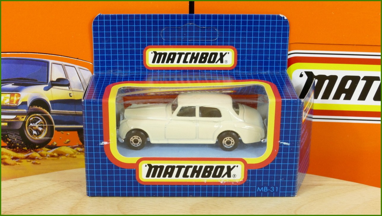 Angličák Matchbox MB-31 - Rolls-Royce Silver Cloud II