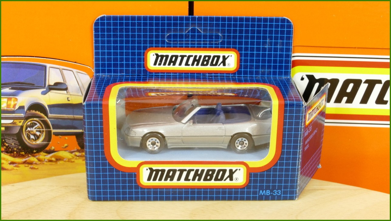 Autíčko Angličák Matchbox MB-33 - Mercedes-Benz 500SL
