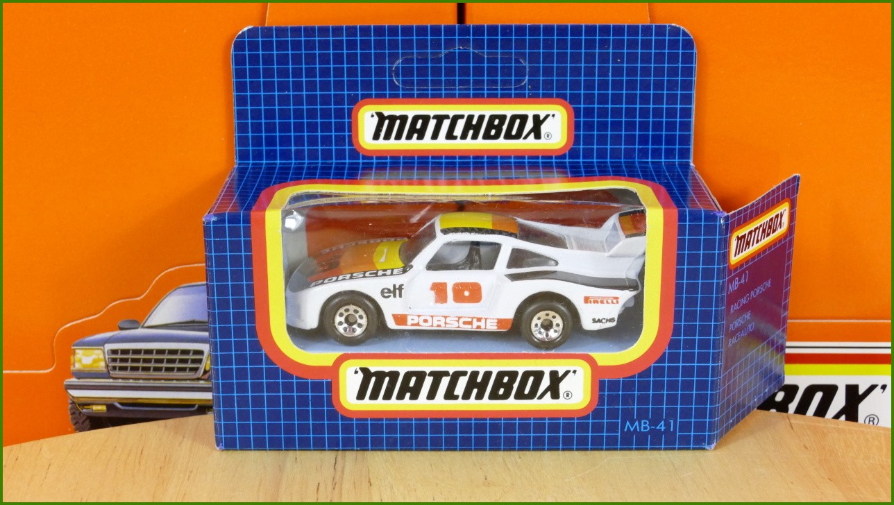 Autíčko Angličák Matchbox MB-41 - Racing Porsche