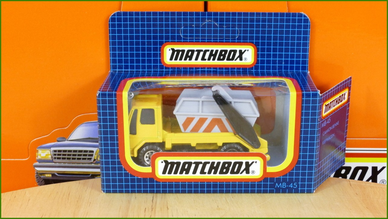 Autíčko Angličák Matchbox MB-45 - Ford Skip Truck