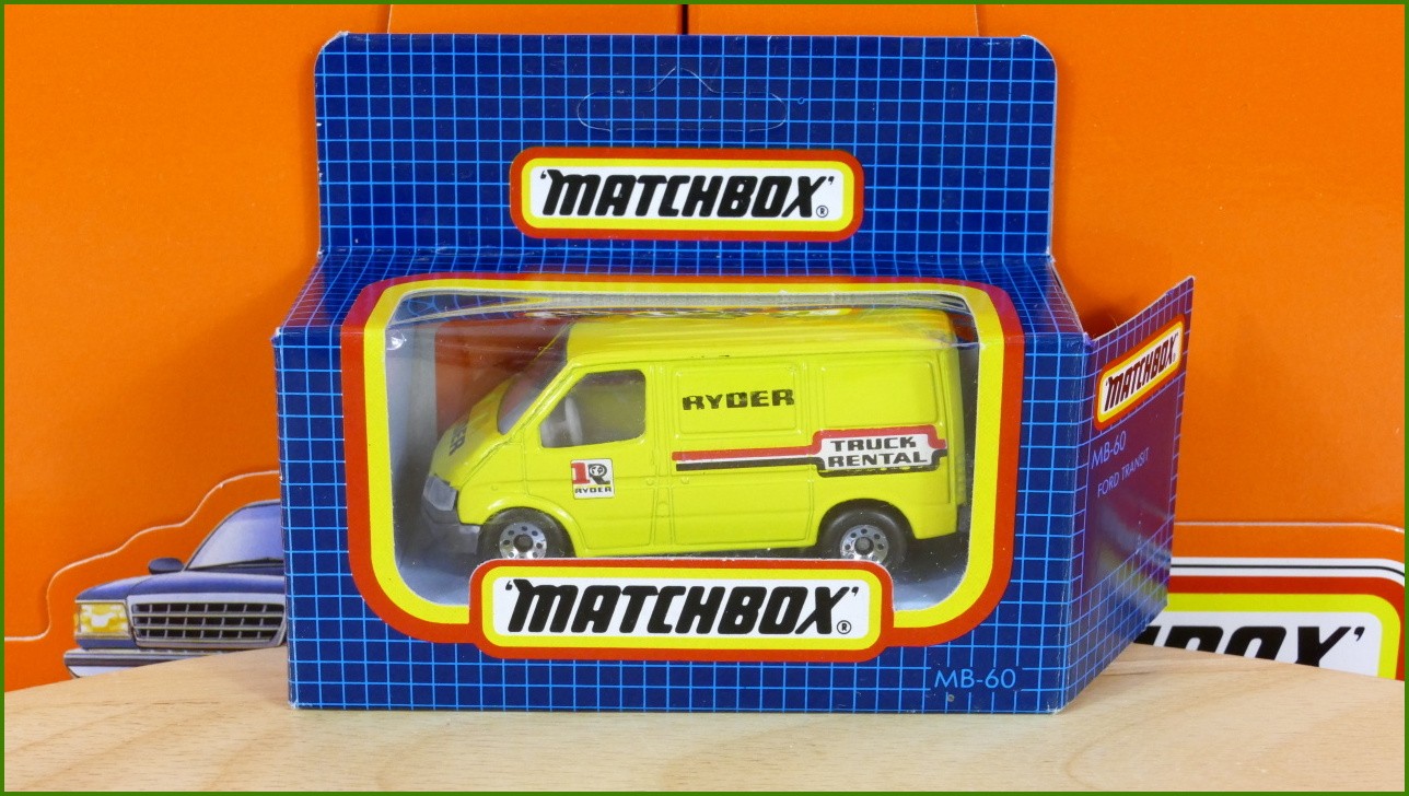 Autíčko Angličák Matchbox MB-60 - Ford Transit
