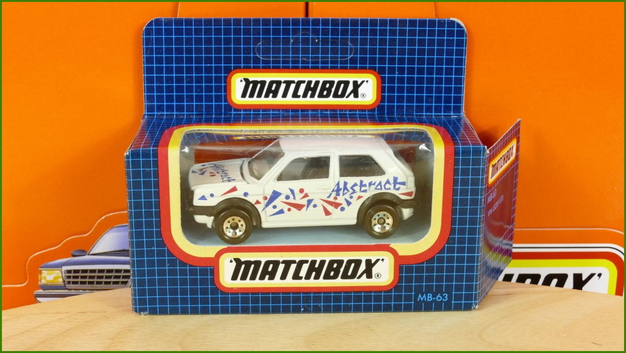 Autíčko Angličák Matchbox MB-63 - VW Golf GTi