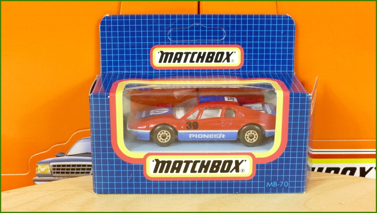 Anglilčák Matchbox Autíčko (Made in Macau) MB-70 - Ferrari 308 GTB