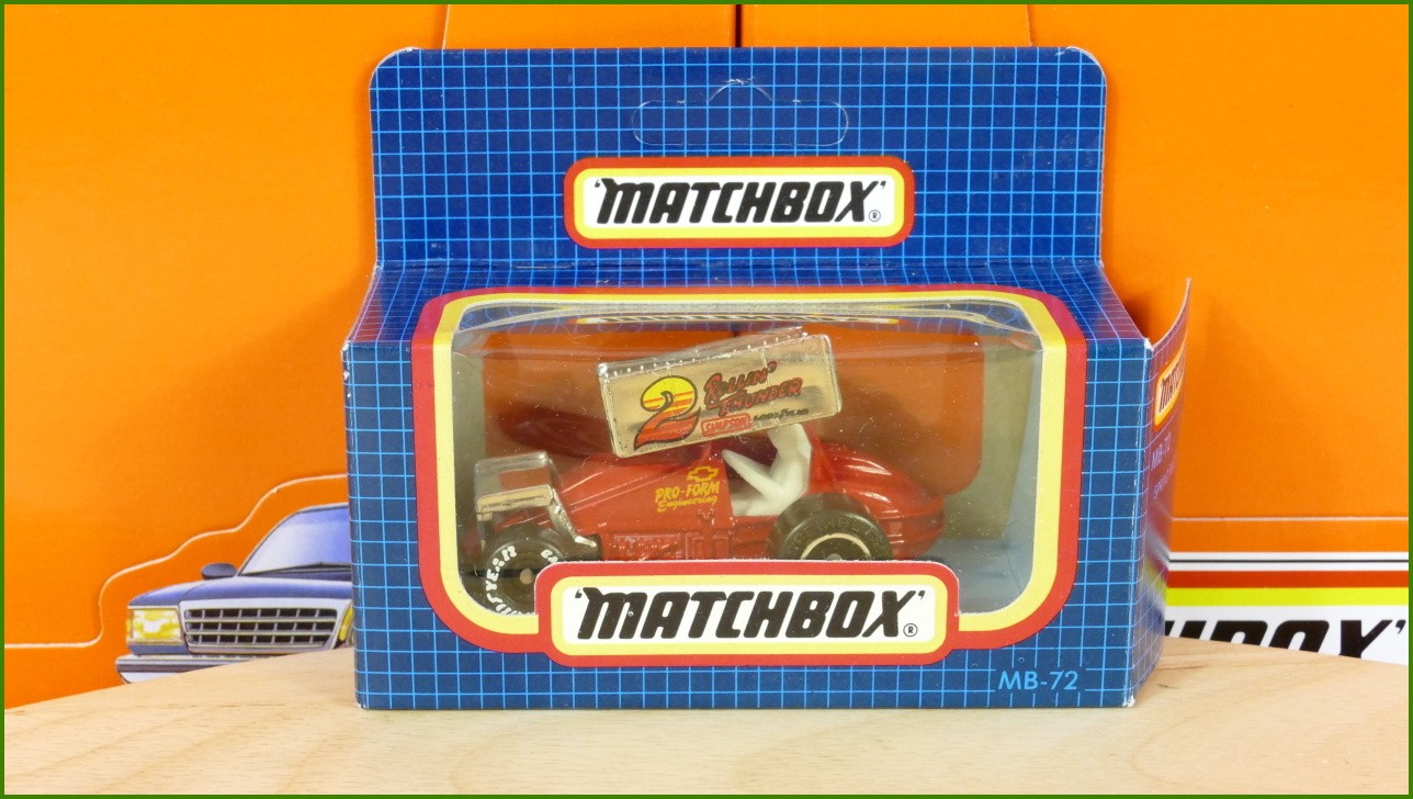 Anglilčák Matchbox Autíčko MB-72 - Sprint Racer