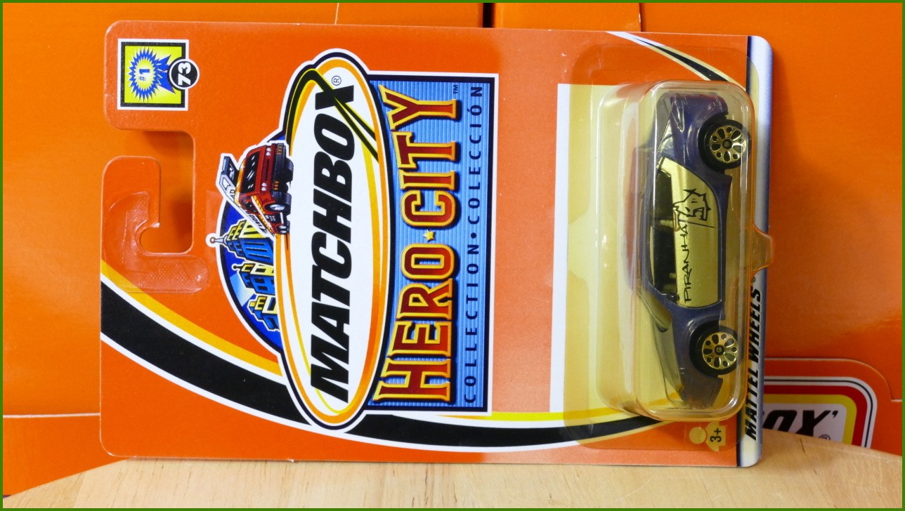 Matchbox Model Autíčka Hero-City - Pontiac Piranha