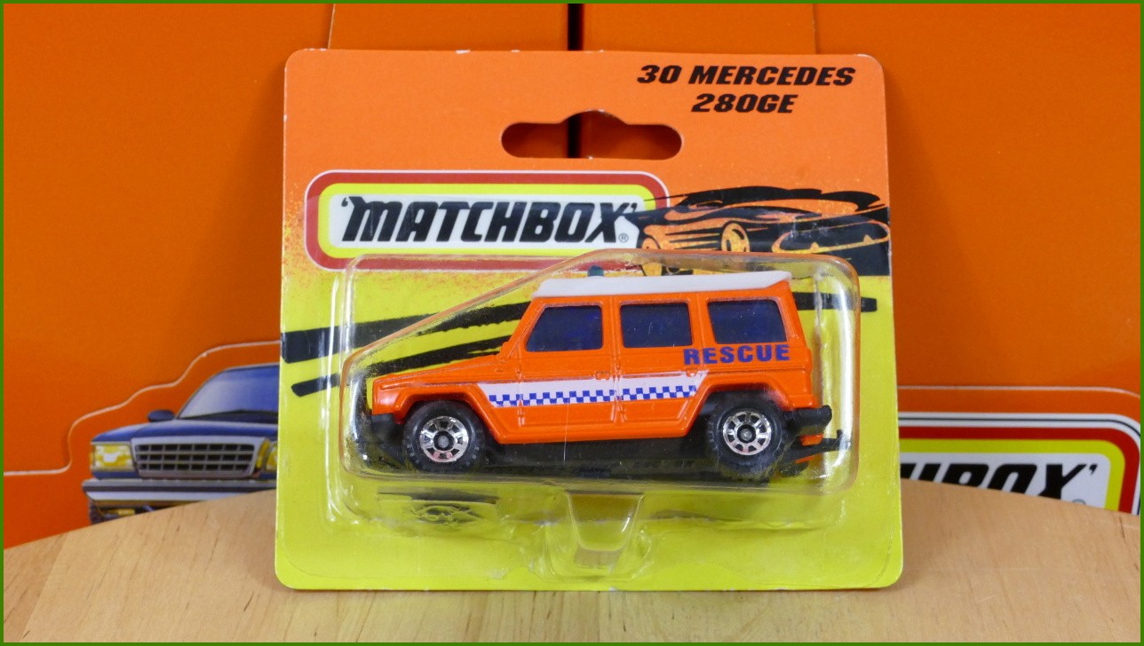 Matchbox Model Autíčka No.30 - Mercedes 280GE