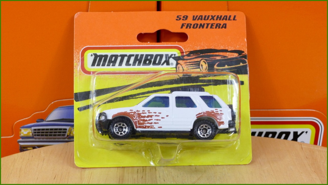Matchbox Model Autíčka No.59 - Vauxhall Frontera