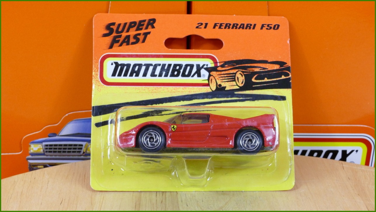 Matchbox Model Autíčka No.21 - Ferrari F50 (neotevřeno)