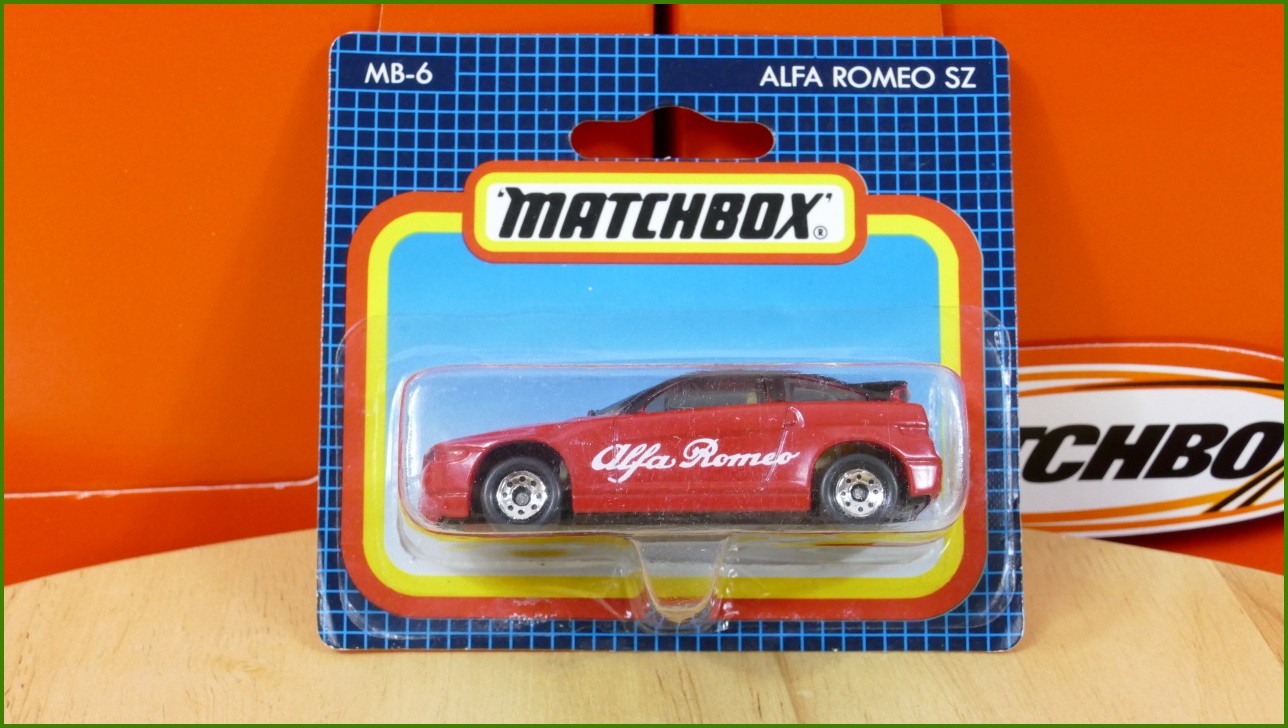 Matchbox Model Autíčka (Made in China) MB-6 - Alfa Romeo SZ